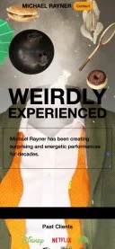 Mobile preview of Michael Rayner's Weirdly Experienced website