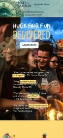 Mobile preview of Misty and the Sandman Hypnosis Show website
