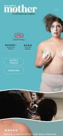 Mobile preview of the Mother: A Postpartum Comedy website