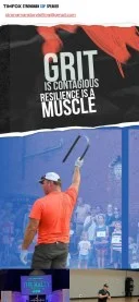 Grit is contagious. Resilience is a muscle. — Tim Fox