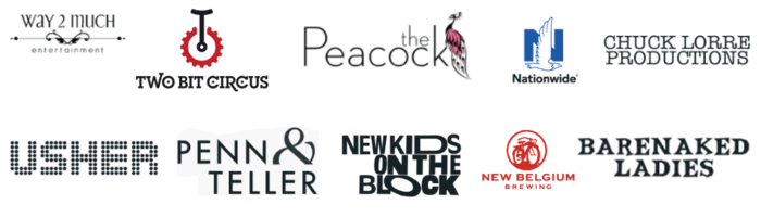 Marketing client logos